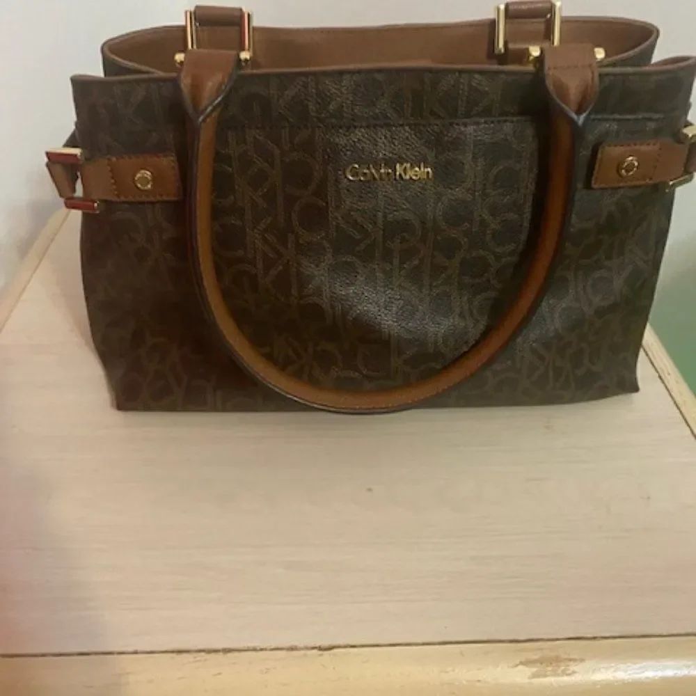 Calvin Klein Brown Satchel